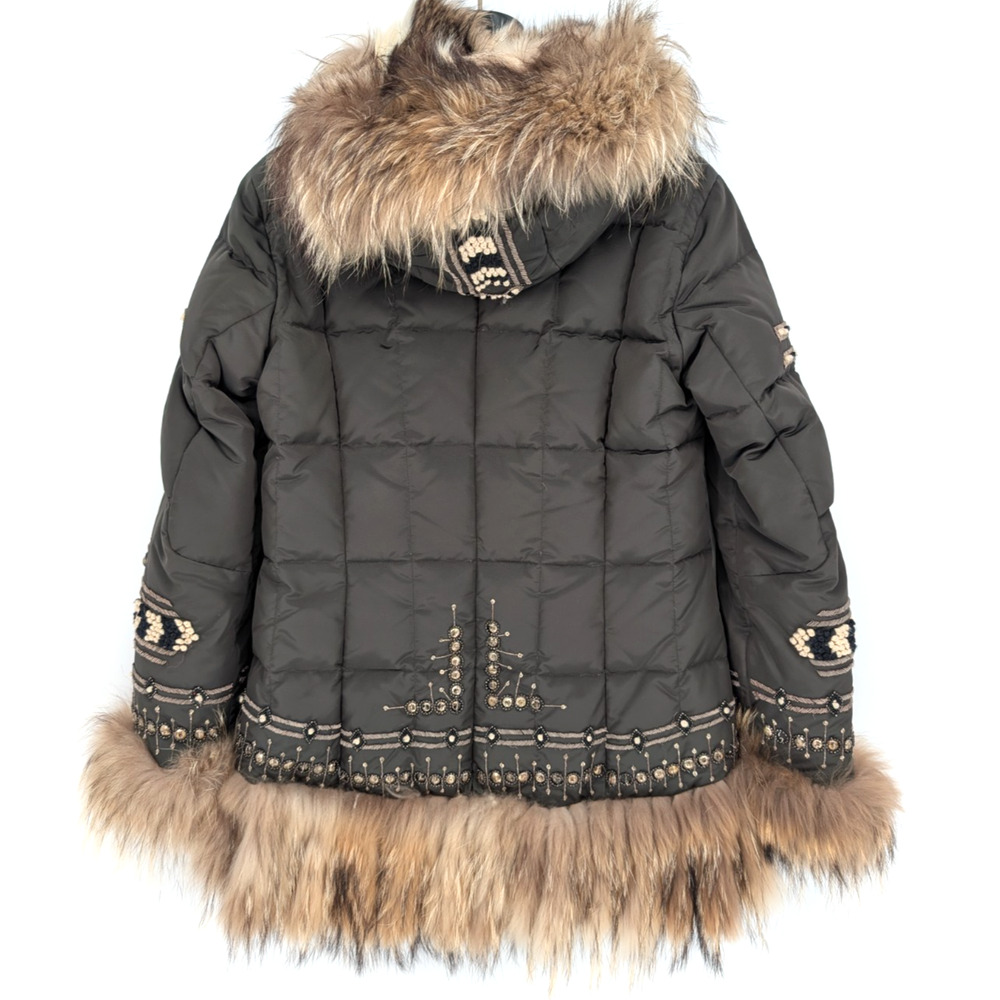 True vintage. RARE Bogner Jacket with Fur Trim - Picture 13 of 16